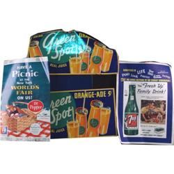 Lot of 4 Paper Signs: