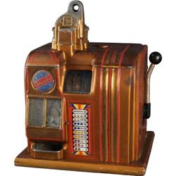 5 cent "Columbia" Slot Machine  twin jackpot