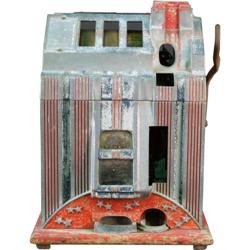 1930's Gooseneck Slot Machine (missing some parts)