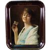 Image 1 : 1923 Coca-Cola Serving Tray   Flapper Girl   10 x 13 "