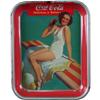 Image 1 : 1939 Coca-Cola Serving Tray  Springboard Girl  10 x 13"