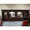 Image 1 : Brunswick "Four-Arch" Saloon Backbar  1/4 sawn Oak