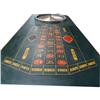 Image 3 : Early Roulette Table w/Oil Cloth Layout