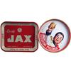 Image 1 : Lot of 2 Beer Trays  "Jax"  10 x 13  "Duquesne Pilsner"