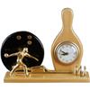 Image 1 : 1950's Bowling Motif Clock  Depicts Ball, Pin & Lane