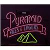 Image 1 : Neon Sign   Pyramid Ale  Pyramid Shaped