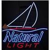 Image 1 : Neon Sign  Natural Light Beer   Sailboat