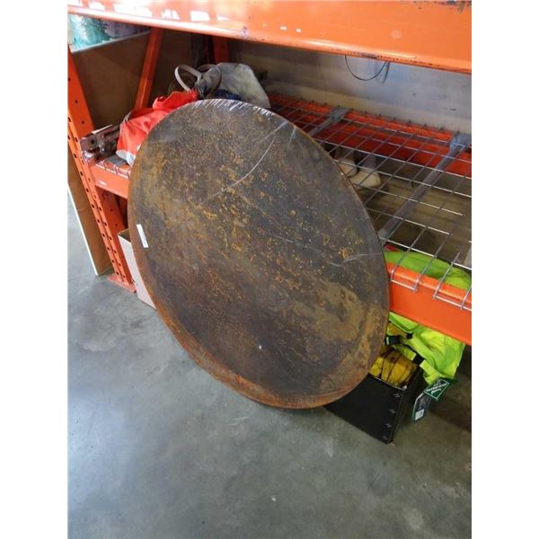 44 inch diameter circular Steel plate