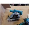 Image 2 : CORDLESS MAKITA TOOLS - SKILSAW, PLANER AND 2 DRILLS