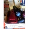 Image 4 : 2 trays of pocket knives, speakers, chicago bears lamp and more