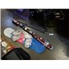 Image 1 : Kids snow board and skis