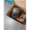 Image 2 : WOOD CRATE OF WELDING GAUGES, TORCH, HOSES, MASKS