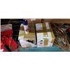 Image 1 : Two boxes of aerosol glitter hair spray