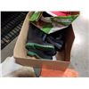 Image 3 : Box of boots, shoes and baseball bases