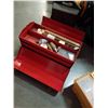 Image 8 : 3 TOOLBOXES WITH CONTENTS AND CASED ROUTER