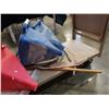 Image 3 : Lot of drywall tools: 3 hoppers and gun, with scrapers and more