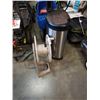 Image 1 : Suncast hose reel and stainless waste bin