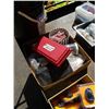 Image 2 : Bucket of tools with oil pump primer set and box of hardware