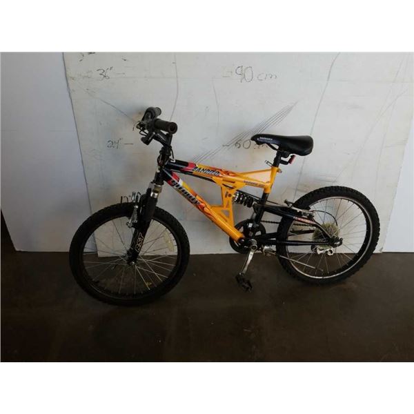 YELLOW BLACK INFINITY YOUTH  BIKE