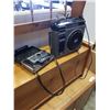 Image 1 : GE 8 track program power sound and vintage polaroid camera