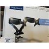 Image 2 : NEW OVERSTOCK INSIGNIA DUAL MONITOR HYDRAULIC MOUNT - 27 INCH