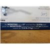 Image 3 : NEW OVERSTOCK INSIGNIA DUAL MONITOR HYDRAULIC MOUNT - 27 INCH