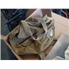 Image 2 : CANVAS DUFFEL BAG AND ANTIQUE MILITARY PORTRAIT