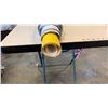 Image 2 : Rolls of marble vinyl and yellow vinyl