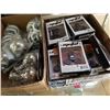 Image 4 : 2 boxes of metal fidgit spinners and curtain rod ends