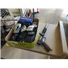 Image 1 : Tray of vintage 35mm cameras and paintball gun
