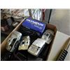 Image 2 : Tray of vintage 35mm cameras and paintball gun