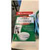 Image 2 : FLUIDMASTER UNIVERSAL ALL IN ONE TOILET REPAIR KIT AND RED DELICIOUS PAINT AND LETTER STENCIL AND MU