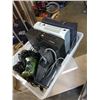 Image 3 : Tote of original xbox and xbox 360 consoles and controllers