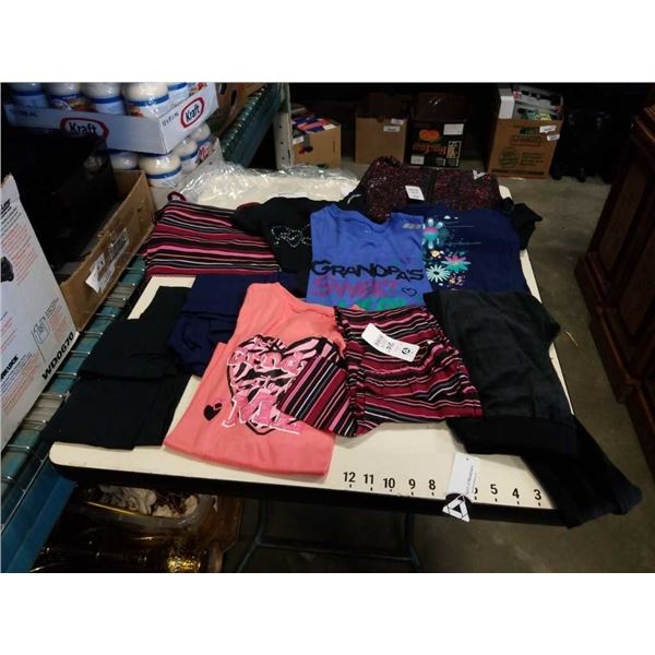 Lot of brand new kids size L(8-9yrs) clothing