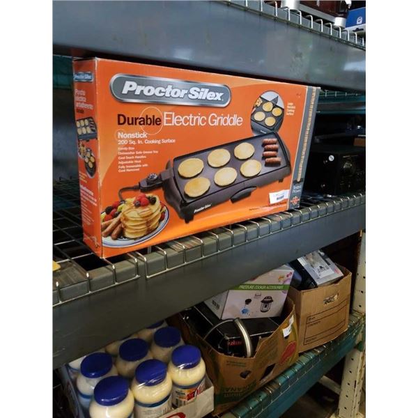 PROCTOR SILEX DURABLE ELECTRIC GRIDDLE