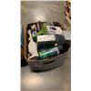 Image 2 : 3 TRAYS OF REMOTE CONTROLS AND BOX OF ESTATE GOODS