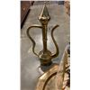 Image 2 : BRASS VASES, CANDLESTICKS, DECOR