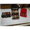 Image 1 : 3 JEWELRY BOXES WITH CONTENTS