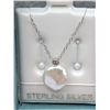 Image 1 : STERLING SILVER FRESH WATER PEARL PENDANT AND SILVER CHAIN RETAIL $250