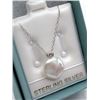Image 2 : STERLING SILVER FRESH WATER PEARL PENDANT AND SILVER CHAIN RETAIL $250