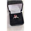 Image 2 : STERLING BROOCH AND SIZE 7 STERLING RING