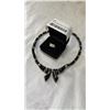 Image 1 : MEXICO NECKLACE MARKED 950 SILVER AND RING