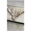 Image 3 : RHINESTONE BROOCHES, NECKLACE AND EARRING SET, PINS AND SCARF CLIPS