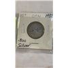 Image 2 : 3 CANADIAN SILVER 25 CENT COINS 1937-1939 .800 SILVER, LOW MINTAGE