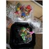 Image 1 : SET OF 4 MCDONALDS YOGI BEAR REV-UP TOYS, SET OF 4 GARFIELD TOYS AND SET OF 4 FRAGGLE ROCK FIGURES/C