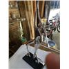 Image 3 : 24 1/2 INCH TALL METAL DANCER FIGURES