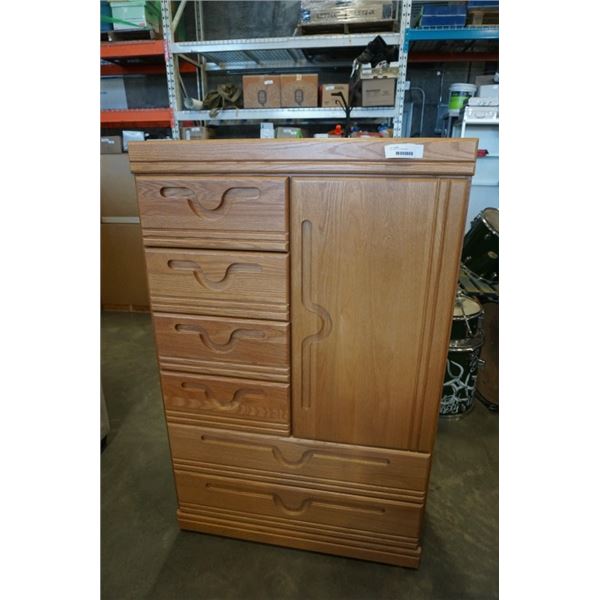 PALLISER OAK WARDROBE