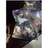 Image 8 : 4 LARGE BAGS OF JEWELRY