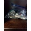 Image 3 : 3 LARGE BAGS OF JEWELRY, RINGS, WATCHES