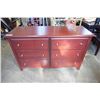 Image 1 : Modern 6 drawer dresser with beveled mirror